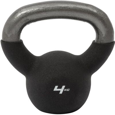 Master Fitness Neoprenklädd, Kettlebells - 4 kg 4 kg Master Fitness Neoprenklädd, Kettlebells - 4 kg 4 kg