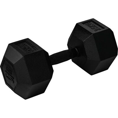 Master Fitness Nero Rubber Coated Hex, Hex hantlar - 25 kg 25 kg Master Fitness Nero Rubber Coated Hex, Hex hantlar - 25 kg 25 kg