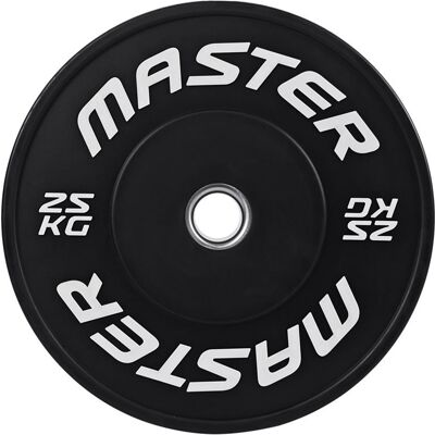 Master Fitness Bumperplate, Viktskivor bumper - 25 kg 25 kg Master Fitness Bumperplate, Viktskivor bumper - 25 kg 25 kg