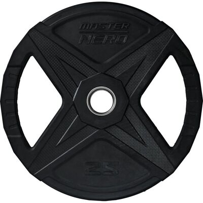 Master Fitness Nero Rubber Plate, Viktskivor gummerade - 25 kg 25 kg Master Fitness Nero Rubber Plate, Viktskivor gummerade - 25 kg 25 kg
