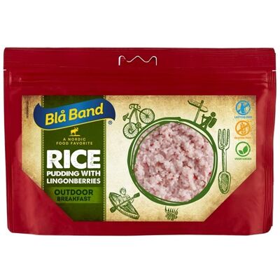 Blå Band Rice Pudding With Lingonberries Blå Band Rice Pudding With Lingonberries
