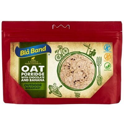 Blå Band Oat Porridge With Banana & Chocolate Blå Band Oat Porridge With Banana & Chocolate