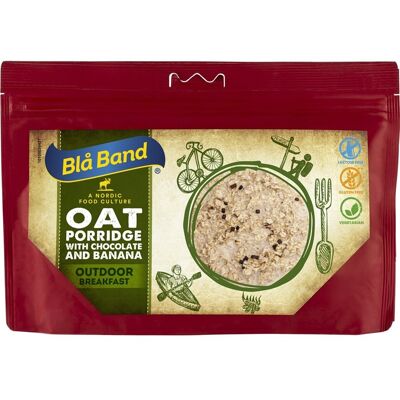 Blå Band Oat Porridge With Banana & Chocolate Blå Band Oat Porridge With Banana & Chocolate