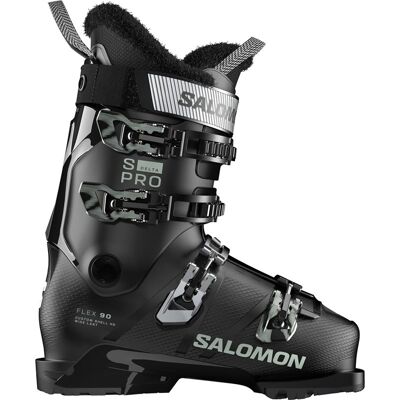 Salomon S/Pro Delta 90 W Gw Black/Black/Clearly Aqua - 25/25.5 25/25.5 Salomon S/Pro Delta 90 W Gw Black/Black/Clearly Aqua - 25/25.5 25/25.5