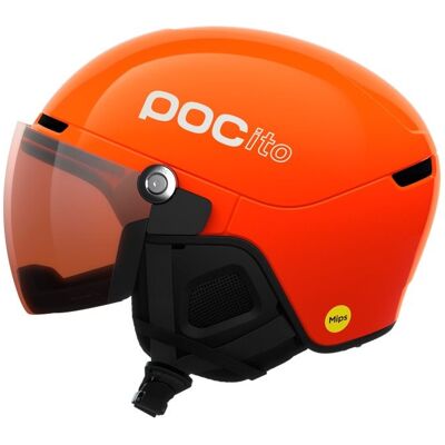 POCito Obex Visor Fluorescent Orange/Clarity Pocito/P - XS/S XS/S POCito Obex Visor Fluorescent Orange/Clarity Pocito/P - XS/S XS/S