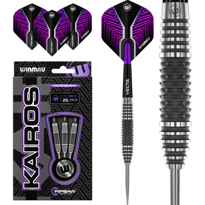Winmau Kairos 90% Tungsten Darts-tikat - 23g Winmau Kairos 90% Tungsten Darts-tikat - 23g
