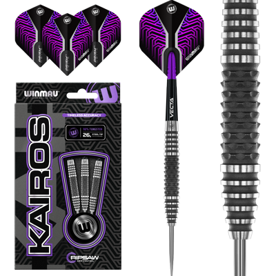 Winmau Kairos 90% Tungsten Darts-tikat - 26g Winmau Kairos 90% Tungsten Darts-tikat - 26g