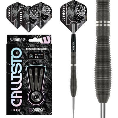 Winmau Callisto 90% Tungsten Darts-tikat - 25g Winmau Callisto 90% Tungsten Darts-tikat - 25g