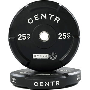 Centr x Hyrox Competition Edge Bumper Plate 25kg Centr x Hyrox Competition Edge Bumper Plate 25kg