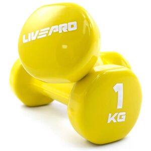 Livepro Colored Studio Käsipainot 2kpl - 1kg Livepro Colored Studio Käsipainot 2kpl - 1kg