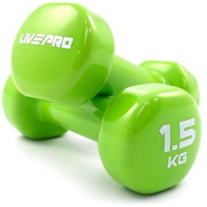 Livepro Colored Studio Käsipainot 2kpl - 1,5kg Livepro Colored Studio Käsipainot 2kpl - 1,5kg
