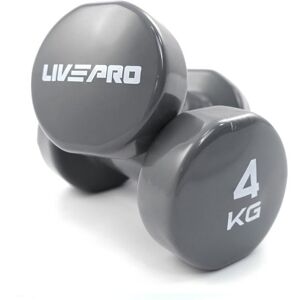 Livepro Colored Studio Käsipainot 2kpl - 4kg Livepro Colored Studio Käsipainot 2kpl - 4kg