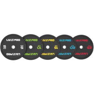 Livepro Bumper Plate Levypaino 5-25kg - 20kg Livepro Bumper Plate Levypaino 5-25kg - 20kg