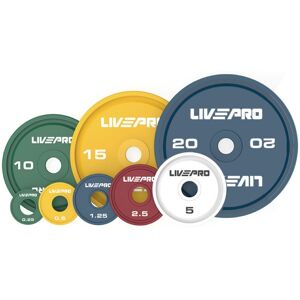 LivePro Levypaino voimanostoon 0,25kg-20kg - 0,25kg LivePro Levypaino voimanostoon 0,25kg-20kg - 0,25kg