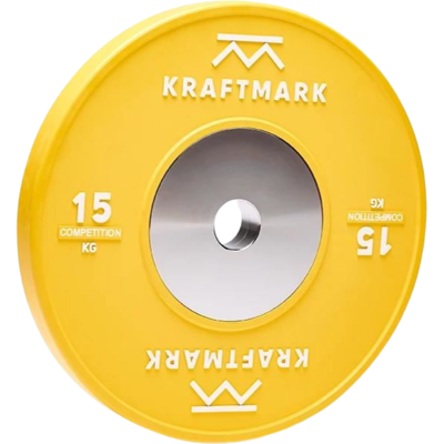 Kraftmark Bumper Kilpailulevypaino 50mm - 15kg Kraftmark Bumper Kilpailulevypaino 50mm - 15kg
