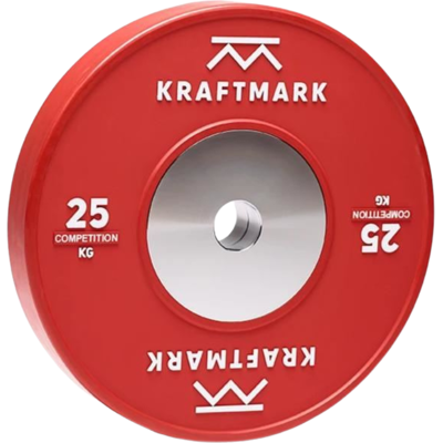Kraftmark Bumper Kilpailulevypaino 50mm - 25kg Kraftmark Bumper Kilpailulevypaino 50mm - 25kg