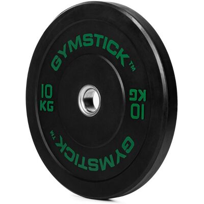 Gymstick Bumperlevypaino 10kg - Olympialainen, Kestävä, Standardoitu Gymstick Bumperlevypaino 10kg - Olympialainen, Kestävä, Standardoitu