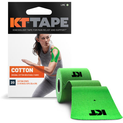 KT Tape Cotton Kinesioteippi (20x25 cm) - Green KT Tape Cotton Kinesioteippi (20x25 cm) - Green