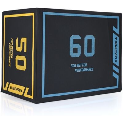 Livepro 3-in-1 Pehmeä Pro-Duty Hyppyboxi Livepro 3-in-1 Pehmeä Pro-Duty Hyppyboxi