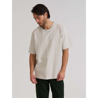 R-Collection Olavi-T-paita, marmorinharmaa - S R-Collection Olavi-T-paita, marmorinharmaa - S