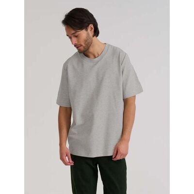 R-Collection Olavi-T-paita, savunharmaa - S R-Collection Olavi-T-paita, savunharmaa - S