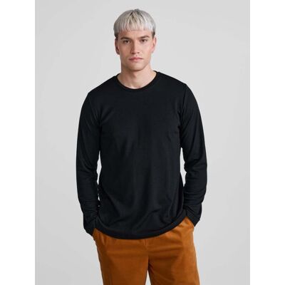 R-Collection Taavi-merinopaita, musta - S R-Collection Taavi-merinopaita, musta - S