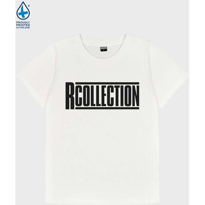 Naisten logo-T-paita, valkoinen / musta R-Collection - XXL Naisten logo-T-paita, valkoinen / musta R-Collection - XXL