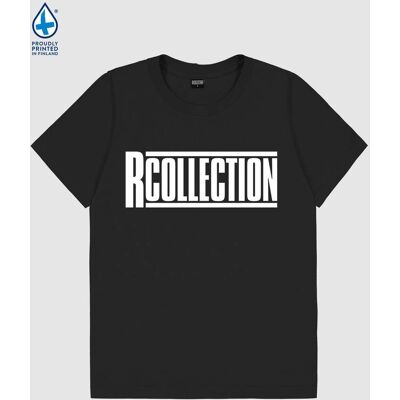 Naisten logo-T-paita, musta / valkoinen R-Collection - XS Naisten logo-T-paita, musta / valkoinen R-Collection - XS