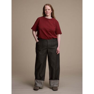 R-Collection Eve-farkut, pannukahvi - XL R-Collection Eve-farkut, pannukahvi - XL