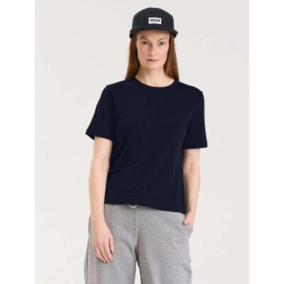 R-Collection Rita-merino-T-paita, musteensininen - XS R-Collection Rita-merino-T-paita, musteensininen - XS