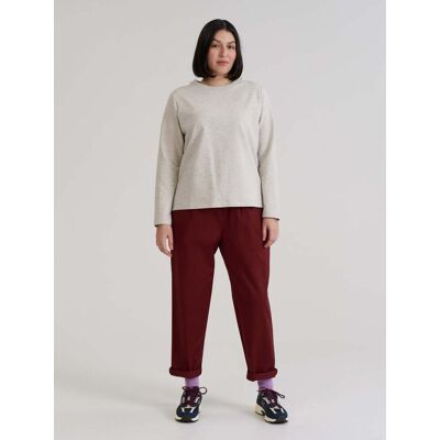 R-Collection Tyyni-paita, marmorinharmaa - XS R-Collection Tyyni-paita, marmorinharmaa - XS