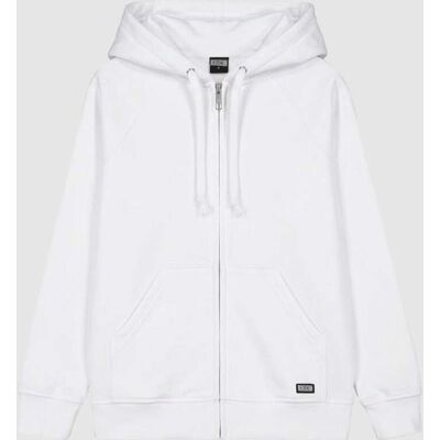R-Collection Mari-vetoketjuhuppari, valkoinen - XXL R-Collection Mari-vetoketjuhuppari, valkoinen - XXL
