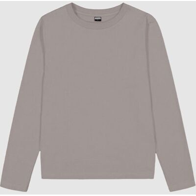 R-Collection Naisten pitkähihainen T-paita, taupe - M R-Collection Naisten pitkähihainen T-paita, taupe - M