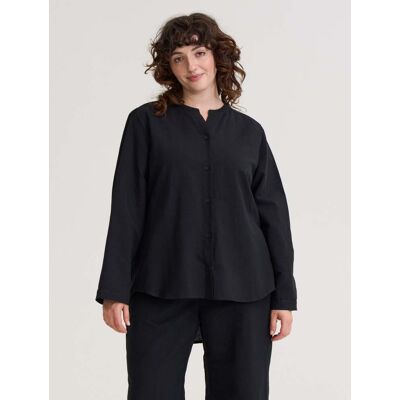R-Collection Amelia-puolipellavapaita, musta - XL R-Collection Amelia-puolipellavapaita, musta - XL