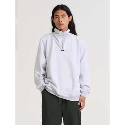 R-Collection Arttu-collegepaita, marmorinharmaa - L R-Collection Arttu-collegepaita, marmorinharmaa - L