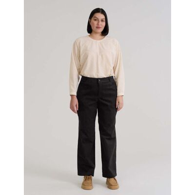 R-Collection Edit-vakosamettihousut, musta - XS R-Collection Edit-vakosamettihousut, musta - XS