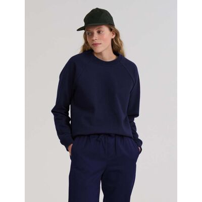 R-Collection Maiju-collegepaita, musteensininen - XL R-Collection Maiju-collegepaita, musteensininen - XL