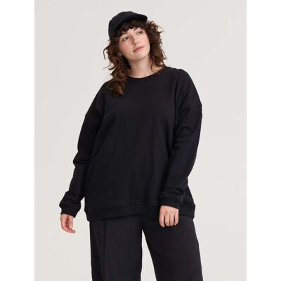 R-Collection Malla-collegepaita, musta - XS R-Collection Malla-collegepaita, musta - XS