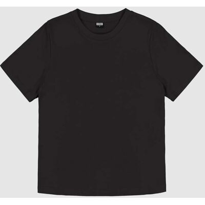 R-Collection Rita-merino-T-paita, musta - M R-Collection Rita-merino-T-paita, musta - M