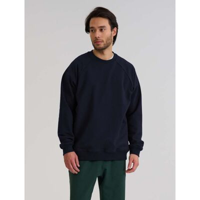 R-Collection Klassikko-collegepaita, musteensininen - XL R-Collection Klassikko-collegepaita, musteensininen - XL