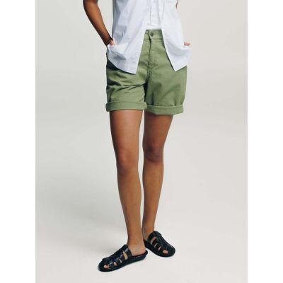 R-Collection Neilikka-shortsit, sammal - M R-Collection Neilikka-shortsit, sammal - M