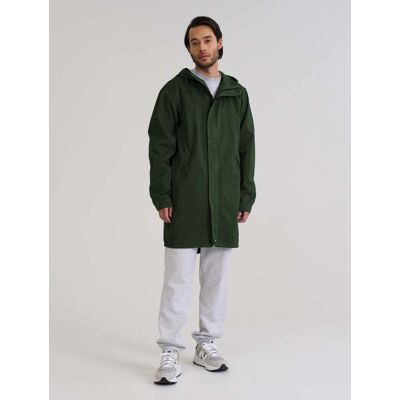 R-Collection Pitkä anorakki, metsänvihreä - XL R-Collection Pitkä anorakki, metsänvihreä - XL