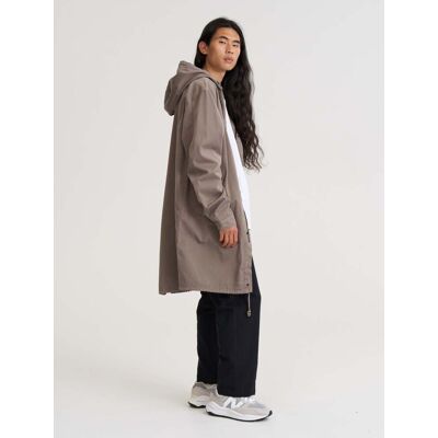 R-Collection Pitkä anorakki, taupe - XL R-Collection Pitkä anorakki, taupe - XL