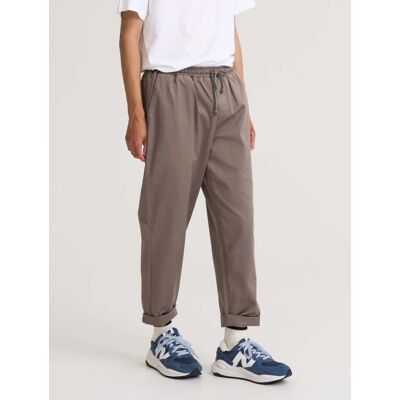 R-Collection Suorat anorakkihousut, taupe - XL R-Collection Suorat anorakkihousut, taupe - XL