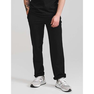 R-Collection Suorat collegehousut, musta - XL R-Collection Suorat collegehousut, musta - XL
