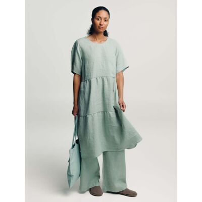 R-Collection Selma-pellavamekko, h2o - XL R-Collection Selma-pellavamekko, h2o - XL