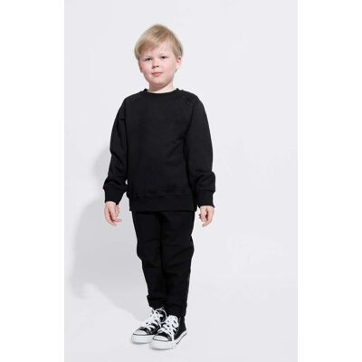 R-Collection Lasten collegepaita, musta - 140 R-Collection Lasten collegepaita, musta - 140