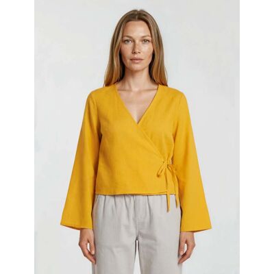 R-Collection Minea-kietaisupaita, tangeriini - XXL R-Collection Minea-kietaisupaita, tangeriini - XXL