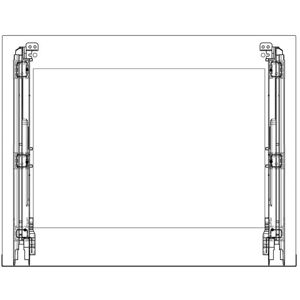AEG etulasi, inox, 596x466mm 140225485659 AEG etulasi, inox, 596x466mm 140225485659