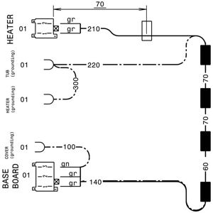 AEG johdotus 140018599013 AEG johdotus 140018599013